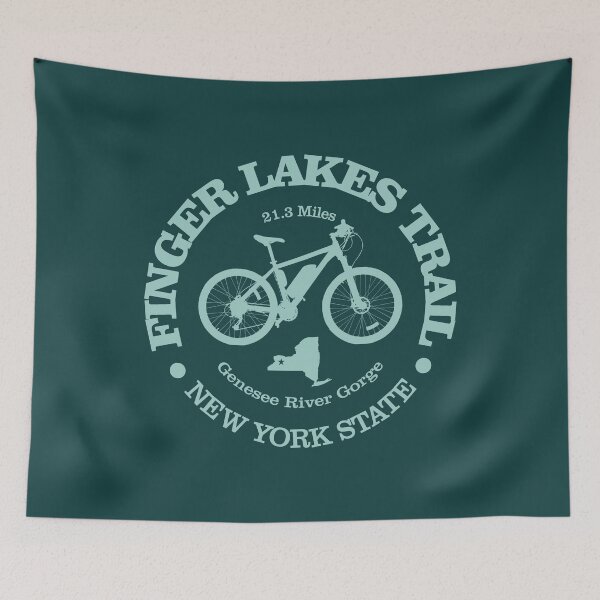 Item preview, Finger Lakes Trail (MTB) designed and sold by curranmorgan.