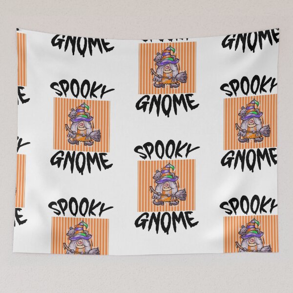 Aperçu de l'œuvre Gnome Spooky, Gnome Sorcier créée et vendue par SportyDogShop.