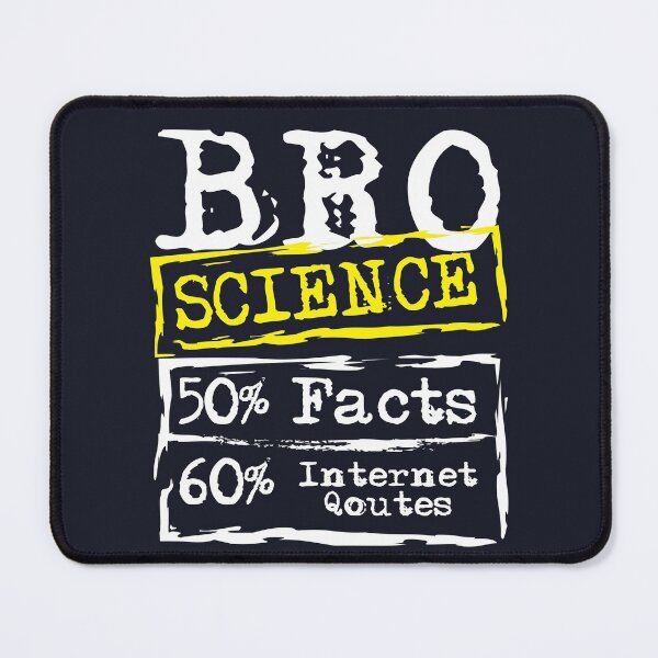 Artikelvorschau, Lustiges Bro Science Label - 50 Prozent Fakten 60 Prozent Internet-Zitate entworfen und verkauft von TrndSttr.