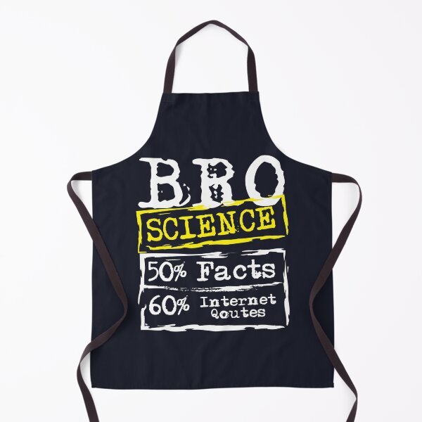 Item preview, Funny Bro Science Label - 50 Percent Facts 60 Percent Internet Quotes designed and sold by TrndSttr.