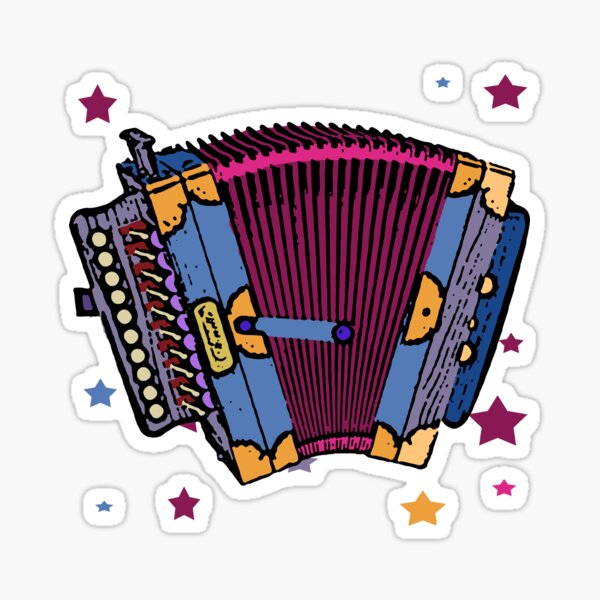 Accordion Player Stickers Redbubble