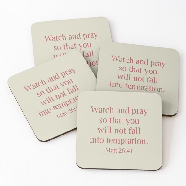 Item preview, Bible verse, Matt 26:41 designed and sold by EverLife.