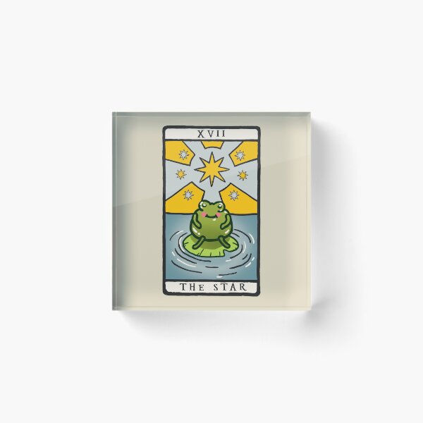 Item preview, Goblincore Aesthetic Cottagecore Stupid Cute Frog Tarot Card - Artist frog - Mycology Fungi Shrooms Mushrooms designed and sold by Nossikko.