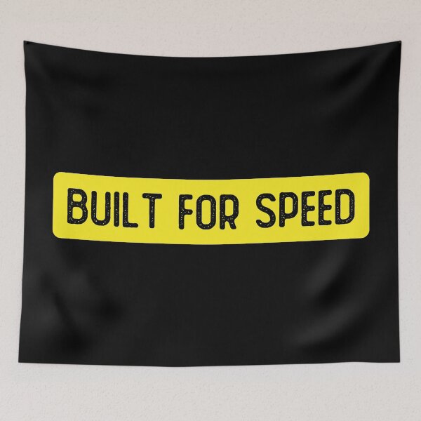 Item preview, Built For Speed Funny Bumper designed and sold by Sour Soul.