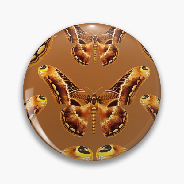 Item preview, The Brown Moth is beautiful Like a Golden Butterfly designed and sold by Phantasmal-2-do.