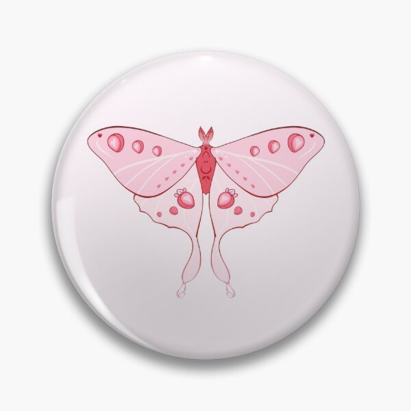 Item preview, Strawberry Luna Moth designed and sold by Omnavis.
