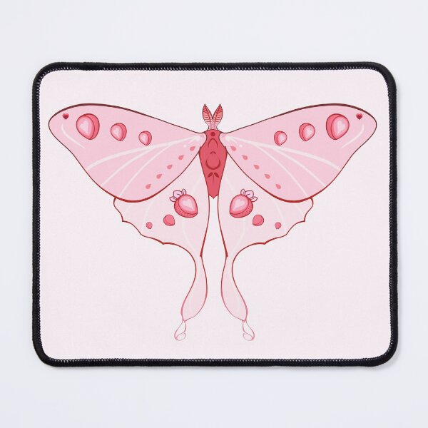 Item preview, Strawberry Luna Moth designed and sold by Omnavis.