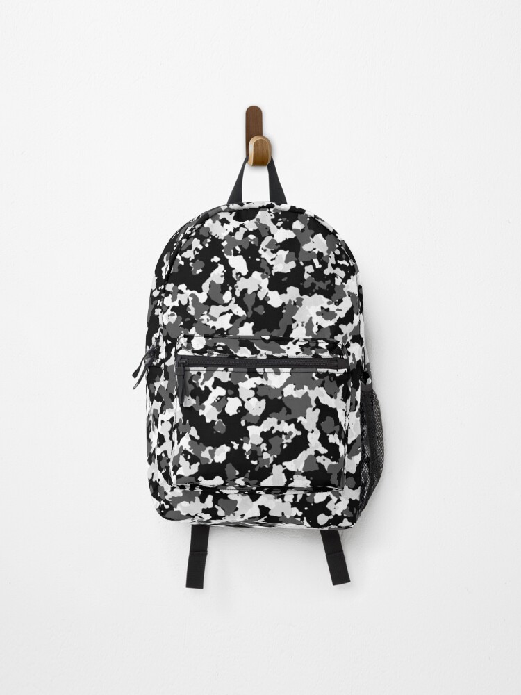 Thumbnail 1 of 3, Backpack, Winter camo pattern designed and sold by UDDesign.