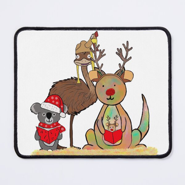 Item preview, Cute Christmas carolling trio designed and sold by Treasuredreams.