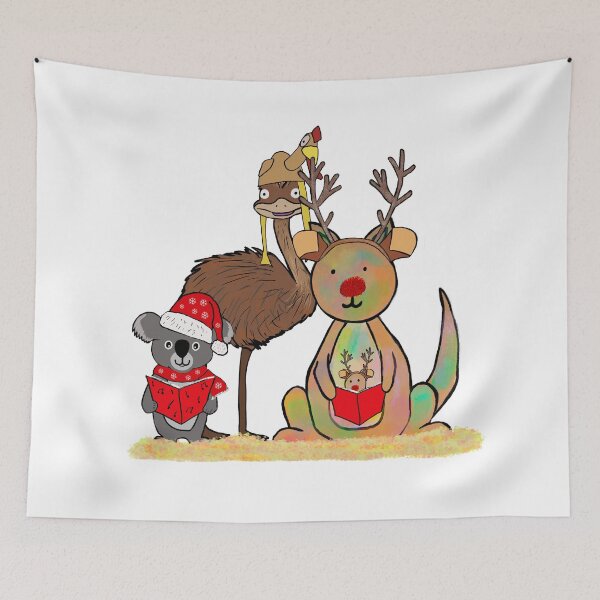 Item preview, Cute Christmas carolling trio designed and sold by Treasuredreams.