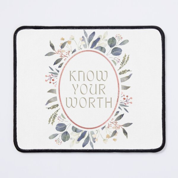 Item preview, Know Your Worth designed and sold by oakandemberco.