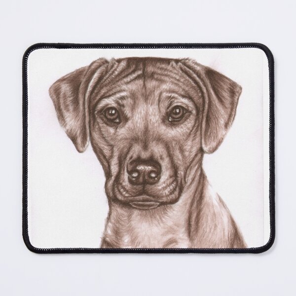 Item preview, Rhodesian Ridgeback Portrait designed and sold by Arts & Dogs.