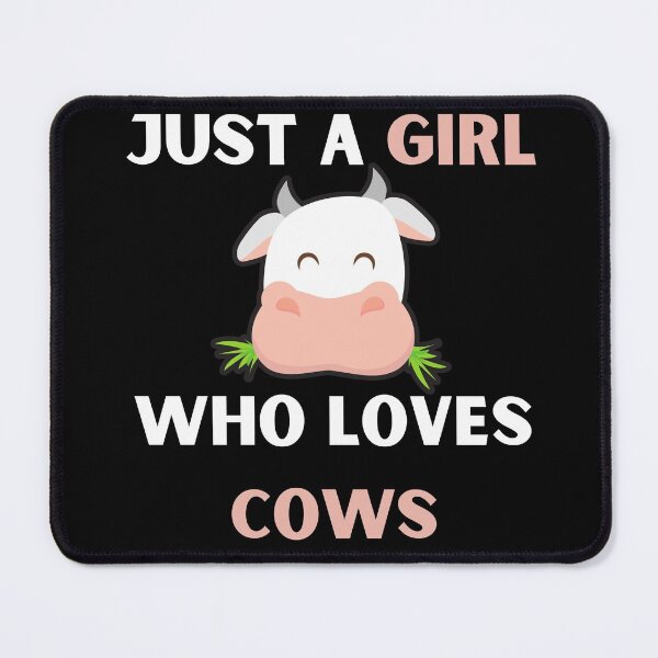 Item preview, Just a girl who loves Cows, Lover of farm animals designed and sold by OrquideaCR.