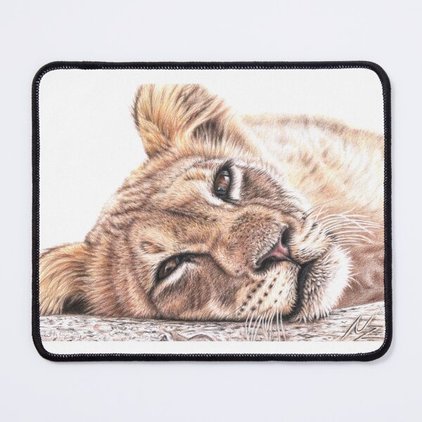 Item preview, Tired Young Lion designed and sold by Arts & Dogs.