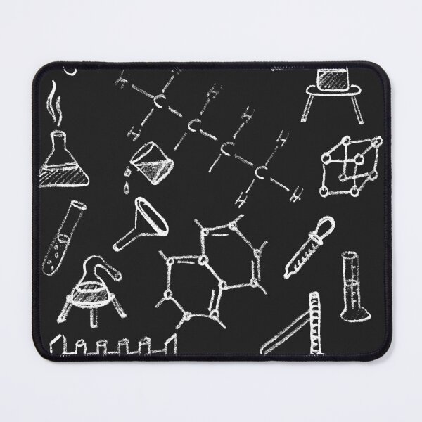 Item preview, Chemical lab equipment scribbles designed and sold by UDDesign.