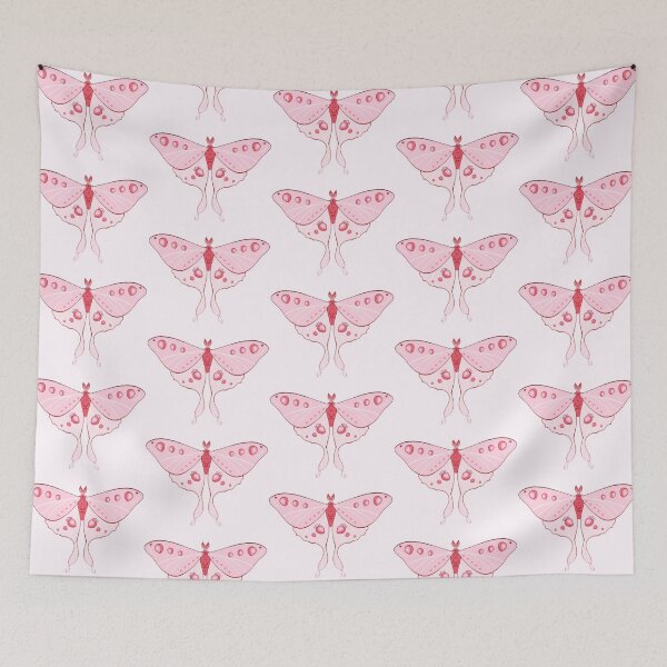 Item preview, Strawberry Luna Moth designed and sold by Omnavis.