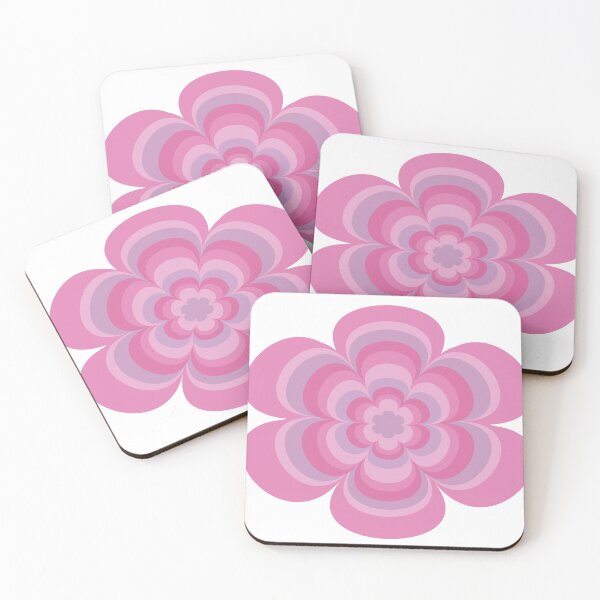 Item preview, pink and purple double flower designed and sold by Northendesigns.