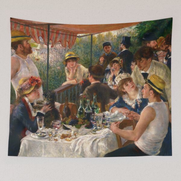 Item preview, Luncheon of the Boating Party by Pierre-Auguste Renoir (1881) designed and sold by allhistory.