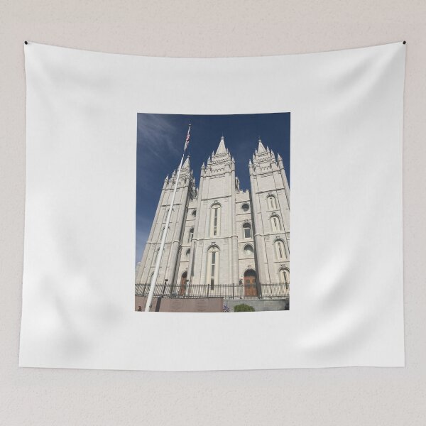 Item preview, Salt Lake City temple designed and sold by Handdrawnbyzoe.
