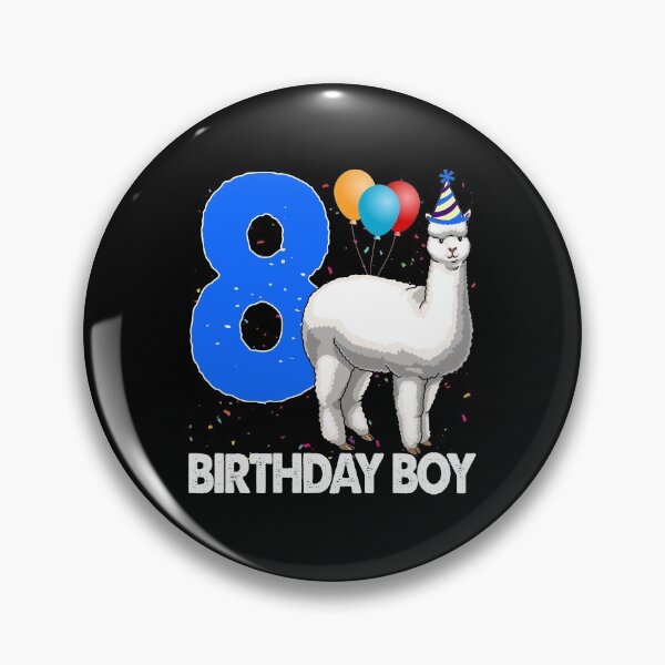Item preview, Birthday Boy 8 Alpacas designed and sold by Bendthetrend.
