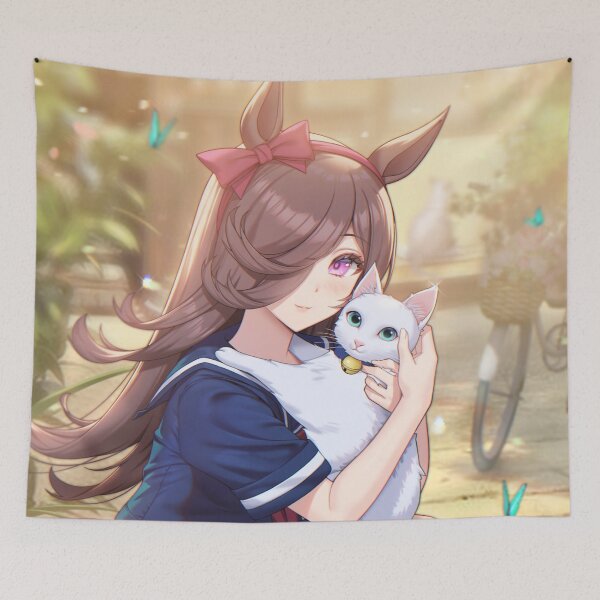 Item preview, Rice Shower with Cat designed and sold by CameliaFerguson.