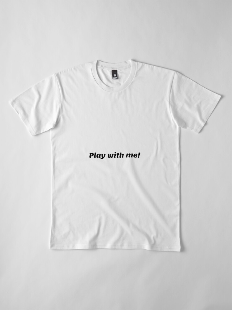 Doki Doki Literature Club Play With Me T-Shirt, Blk, M