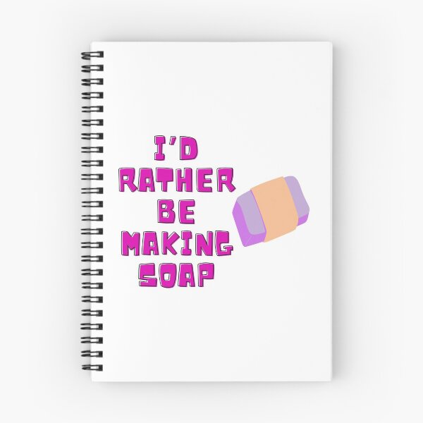 Item preview, I’d Rather Be Making Soap funny T-shirt men gift women gift designed and sold by InnovantDesigns.