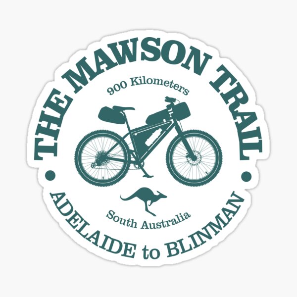Item preview, Mawson Trail (cycling) designed and sold by curranmorgan.