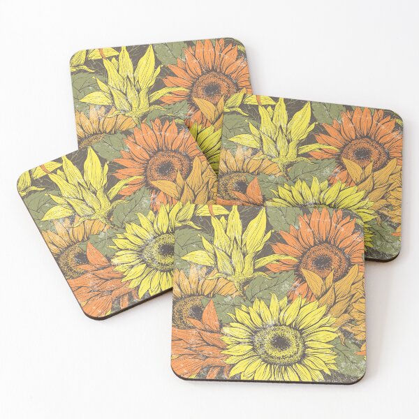Item preview, Vintage Sunflowers designed and sold by Zeldastar.