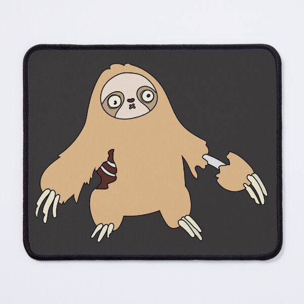 Item preview, Cute Zombie Sloth // Funny Halloween Animals designed and sold by SLAG-Creative.