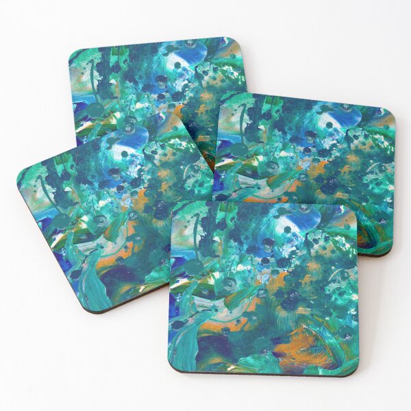 Item preview, Abstract Blue and Yellow designed and sold by Giftables.