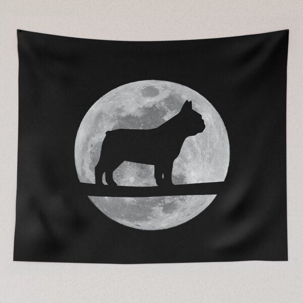 Item preview, French Bulldog Dog Night Moon french bulldog Lover designed and sold by alaechamlal.