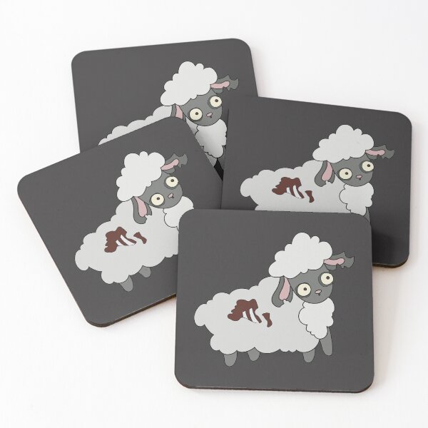 Item preview, Cute Zombie Sheep // Funny Halloween Animals designed and sold by SLAG-Creative.