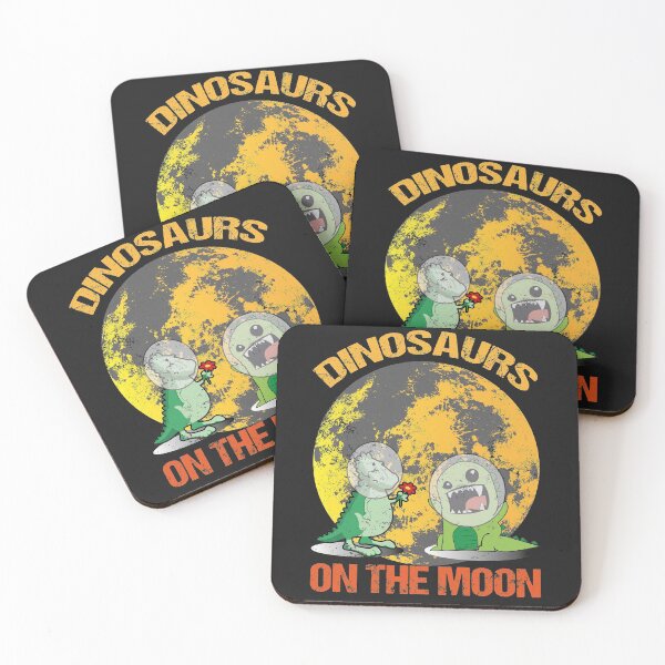 Item preview, Dinosaurs on the moon designed and sold by designer-02.