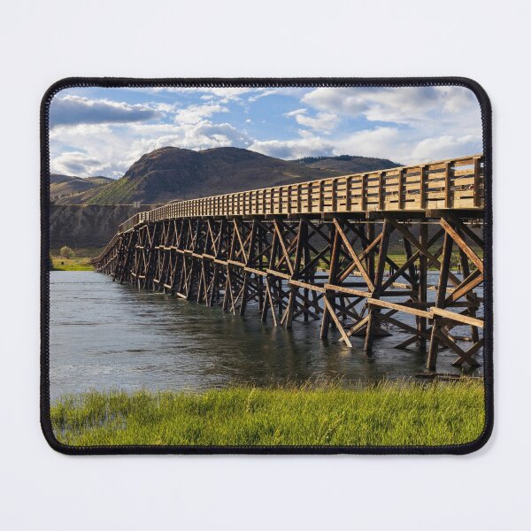 Item preview, Pritchard Bridge Kamloops Wooden Trestle designed and sold by Kevin Miller Photography.