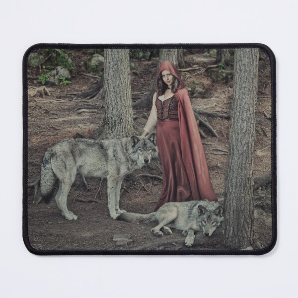Item preview, Little Red Riding Hood Forest With Wolves designed and sold by david parry.
