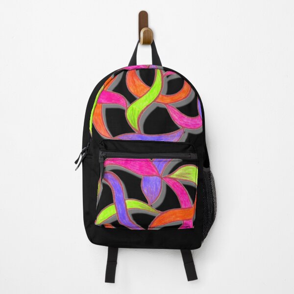 Item preview, neon overlapping ribbons designed and sold by DKVanOss.
