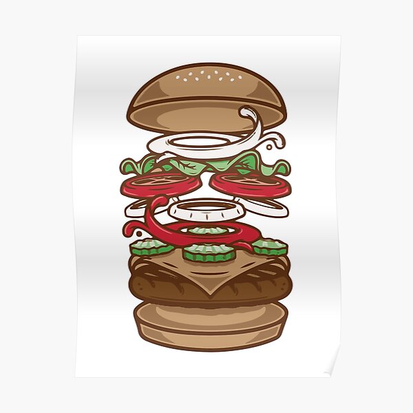 Burger King Posters Redbubble