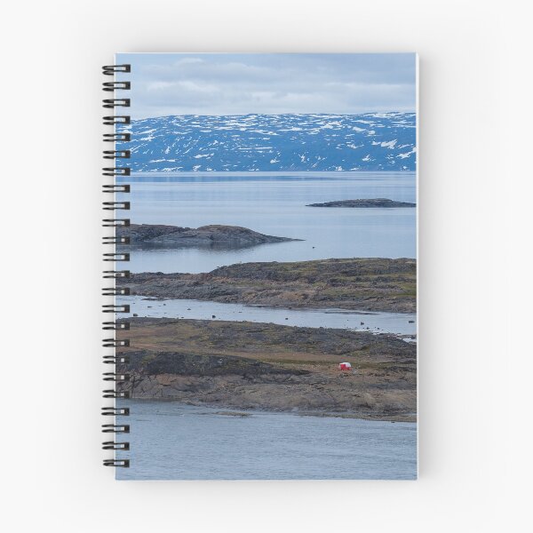 Item preview, A lonely tent in the middle of tundra - camping in Nunavut  designed and sold by VadimK.