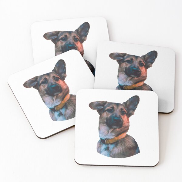 Item preview,  German Shepherd Sticker designed and sold by apuppyfeed.