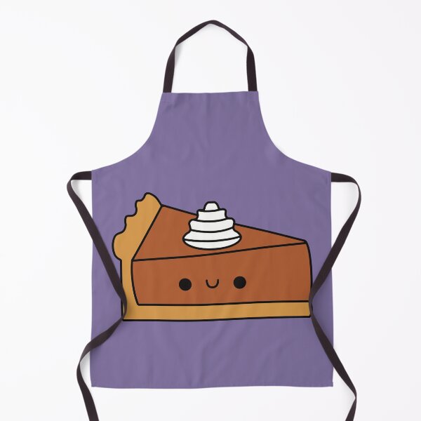Item preview, Cute Pumpkin Pie Slice - Kawaii Pumpkin Pie designed and sold by KawaiiByDice.