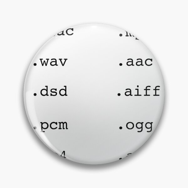 Item preview, Audio Format List designed and sold by LetsDoAThing.