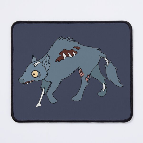 Item preview, Cute Zombie Wolf // Funny Halloween Animals designed and sold by SLAG-Creative.