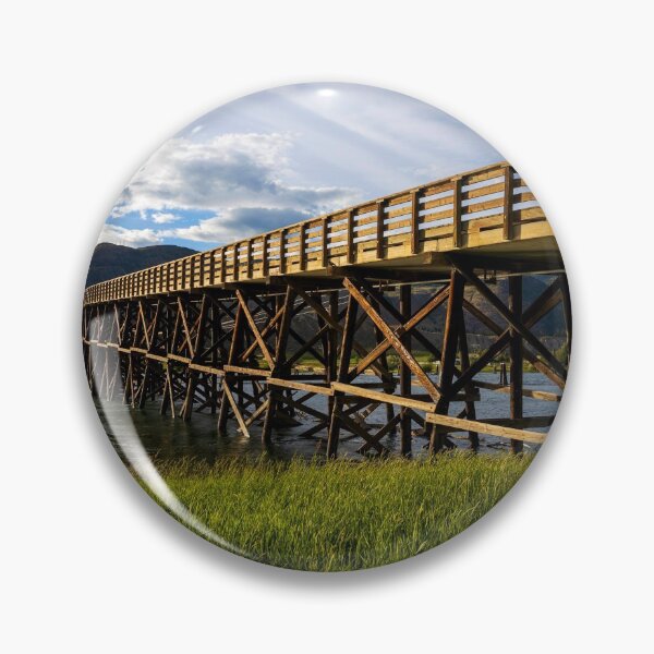 Item preview, Pritchard Bridge Kamloops Wooden Trestle designed and sold by Kevin Miller Photography.
