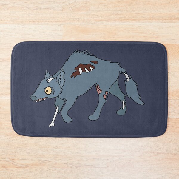 Item preview, Cute Zombie Wolf // Funny Halloween Animals designed and sold by SLAG-Creative.