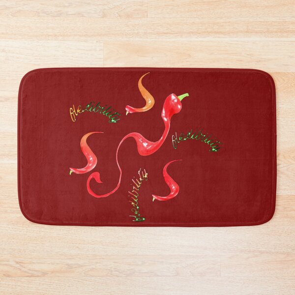 Item preview, Flexibility - meandering pepperoni - photo design with lettering designed and sold by kikidu21.