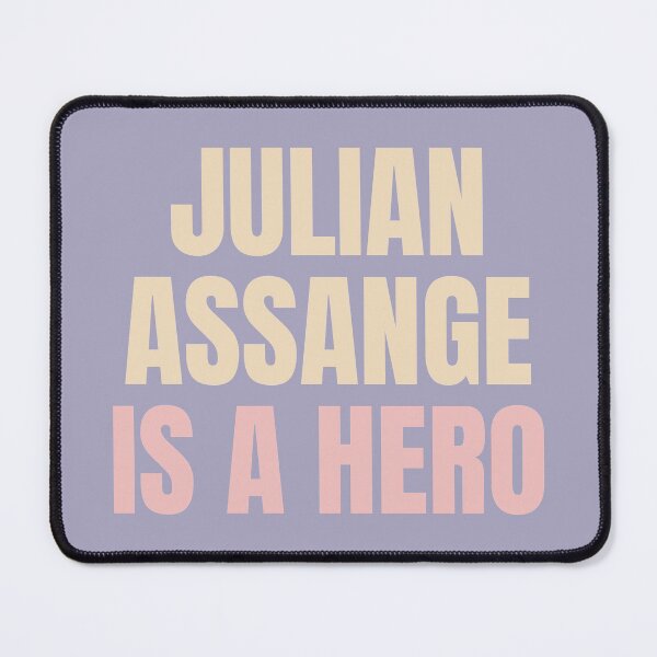 Item preview, Julian Assange is a hero designed and sold by EverLife.
