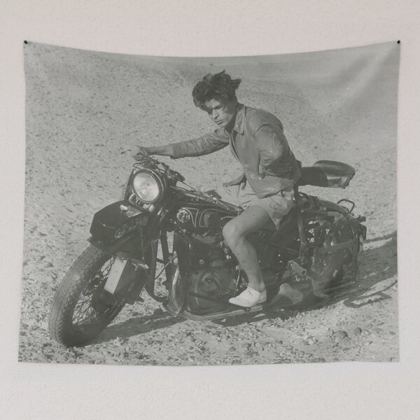 Item preview, Guy riding a motorcycle designed and sold by Night-parade.