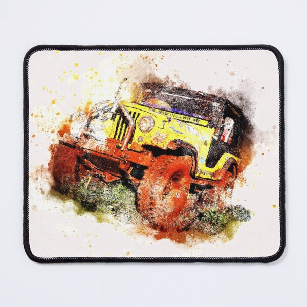 Item preview, 4X4 Yellow car  designed and sold by Tchakou.