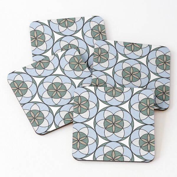 Item preview, Geometric flowers designed and sold by GF-Creative.